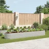 vidaXL Zahradní zvýšený záhon 400 x 80 x 44 cm Pozinkovaná Náhled obrázku produktu 2