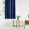 Gardine Kräuselband 140x245 cm Vorhang Indigo Verdunkelnd Produktbild-Vorschau 12