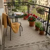 Outdoor Teppich PATARA Beige 80 x 250 cm Produktbild-Vorschau 6