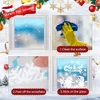 Fensterbilder Weihnachten Rentier Schneeflocken Weiß Produktbild-Vorschau 3