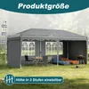 Tente pliante LZQ 3 x 6 m, protection UV, imperméable, Voir les images du produit 2