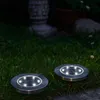 4er Set LED Solar Steckleuchten, Edelstahl, Akku, D 13 cm Produktbild-Vorschau 5