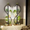 WISFOR Metall Blumenregal Pflanzenregal mit Wachstumslicht, Produktbild-Vorschau 5