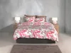 Zohome White Bettbezug Dario - 155x220 cm + 1 Kissenbezug - Produktbild-Vorschau 3