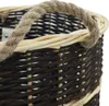 vidaXL Kôš na drevo s popruhom na prenášanie 50 x 44 x 58 Náhľad obrázku produktu 6