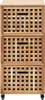 vidaXL Armadio da bagno 41x41x91 cm Legno massello Noce Anteprima dell’immagine prodotto 2