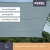 Vela ombreggiante - Rettangolare - 4 X 3 M - Colore: Grigio Anteprima dell’immagine prodotto 9