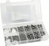 A clear plastic organizer box filled with various sizes of metal ball bearings. Anteprima dell’immagine prodotto