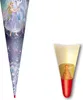 ROTH Schultüte Königin im Eis 70 cm groß mit Glitter rund Produktbild-Vorschau 6