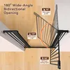 COMOMY 107cm Extra Hohe Sicherheitsgitter für Treppen & Produktbild-Vorschau 5