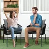 SUGIFT Gartenstuhl 2er Set Boho, Balkonstuhl mit Kissen, Produktbild-Vorschau 4