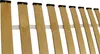 A close-up view of wooden slats from a bed base. Produktbild-Vorschau