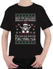 Falhalla Totenkopf Santa Ugly Sweater - Weihnachten Produktbild-Vorschau 1