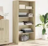 Kleiderschrank Sonoma-Eiche 100x50x200 cm Holzwerkstoff Produktbild-Vorschau 2