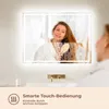 EMKE LED Badspiegel 80x60cm mit Beleuchtung 3 Lichtfarbe Produktbild-Vorschau 5