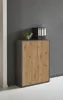 Aktenschrank TABOR niedrig in anthrazit / Artisan Eiche Produktbild-Vorschau 2