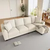 Merax L-Form Ecksofa 4 Sitzer, Chenille Sofa Mit Produktbild-Vorschau 5