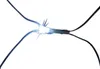 A close-up of a single LED light with wires extending from it. Produktbild-Vorschau