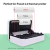 Poooli 110 * 30mm Weiß Nicht klebendes Thermopapierrolle Produktbild-Vorschau 6