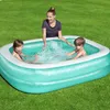 Bestway® Family Pool 200 x 146 x 48 cm, türkis, eckig Produktbild-Vorschau 43
