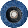 1x Fächerschleifscheiben 115mm flach Körnung 100 Blau Produktbild-Vorschau 5