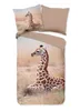 Duvet cover Good Morning 135x200 + 1* 80x80 cm - giraffe Produktbild-Vorschau 1