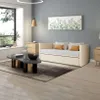CDGlobal Tagesbett Ausziehbar Schlafsofa Samtstoff Bett Produktbild-Vorschau 5