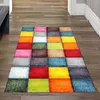 Koberec moderní koberec do obývacího pokoje kostka design Náhled obrázku produktu 1