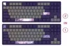 Gaming-Tastatur Dark Project One - 87 Violet Horizons RGB Produktbild-Vorschau 1