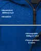 Mivaro Herren Softshelljacke mit Kapuze in Blau - Produktbild-Vorschau 5