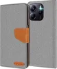A flip case for a smartphone is shown open, revealing the phone's camera module and the inside of the case. Anteprima dell’immagine prodotto