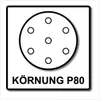Festool STF D150/48 tarcze szlifierskie Rubin2 RU2/50, P80, Podgląd zdjęcia produktu 6