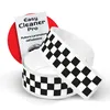 Checks Trim Stripe Bande adhésive Échecs, noir et blanc, 5 Voir les images du produit 1