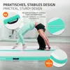 ECD Germany Aufblasbare Gymnastikmatte Turnmatte Airtrack Produktbild-Vorschau 3