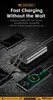 A power bank charging multiple smartphones. Produktbild-Vorschau
