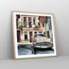 Gerahmtes Poster - Rahmen in heller Eiche - Kubanisch Auto Produktbild-Vorschau 8