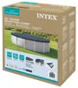 Intex Deluxe Pool Abdeckplane Rund Frame Ø 457 cm Blau Produktbild-Vorschau 8