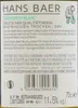 Hans Baer Sauvignon Blanc Weißwein trocken 11.5% vol., 6er Produktbild-Vorschau 4