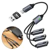 USB C Verteiler 1 auf 3, USB Typ C Splitter Adapter Kabel, Produktbild-Vorschau 1