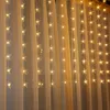 3x2M LED Stern Lichterkette USB 8 Lichtmodi Lichtervorhang Produktbild-Vorschau 5