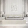 Polsterbett Doppelbett NORFOLK 160x200cm in Stoff Ditra Produktbild-Vorschau 2