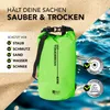 Where Tomorrow PVC dry bag - Style 02 - 10L - grün Produktbild-Vorschau 4