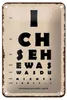 Blechschild Spruch 12x18cm ich sehe was du nicht siehst Produktbild-Vorschau 1