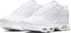 Nike Air Max Plus TN 3 - Herren Sneakers Schuhe Weiß Produktbild-Vorschau 2