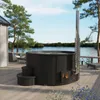 Fjordholz Hot Tub DeLux 200 Black Series Produktbild-Vorschau 2