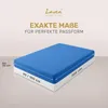 Lavea® 2er Pack Jersey Spannbettlaken 90/100x200 cm, 100% Produktbild-Vorschau 2