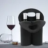 Doppelte Neopren-Weintasche, wiederverwendbare Kühltasche Produktbild-Vorschau 8