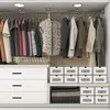 JOIEYOU 10x boxy na topánky Stohovateľné kraftové papierové Náhľad obrázku produktu 4
