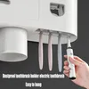 Zahnbürstenhalter Ohne Bohren, Wandmontage, Produktbild-Vorschau 3