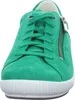 A close-up, front-facing view of a green sneaker. Produktbild-Vorschau
